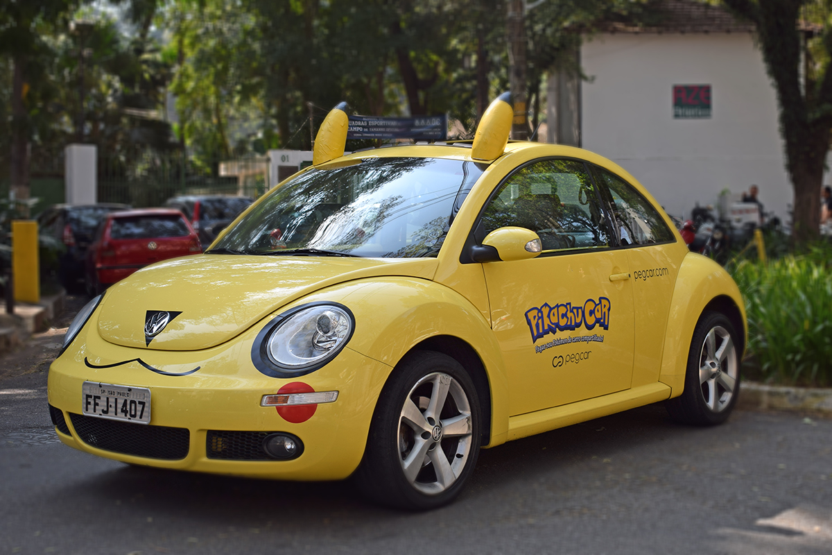 Adesivo para Carro Pikachu